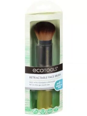EcoTools Retractable Face Brush Travel Powder Blush Brush New 0532